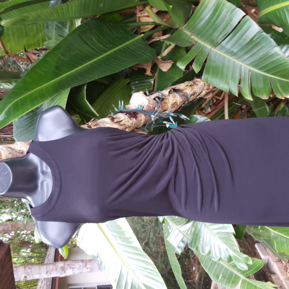 Calvin Klein cut- out gown